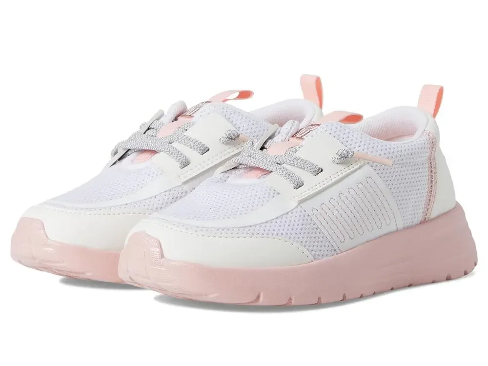 HEYDUDE KIDS WOMENS SIROCCO PLAY PEARL OMBRE (LITTLE KID/BIG KID) WHITE/PINK 5 M